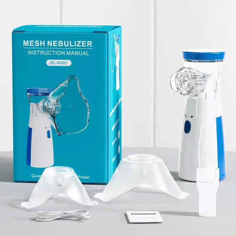 Portable Mesh Nebulizer For Kids And Adults - Health Accessory Designed For Respiratory Care And Daily Medical Routine